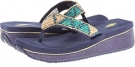 Navy VOLATILE Meadow for Women (Size 7)
