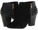 Black Combo Split Suede Jessica Simpson Casino for Women (Size 9)