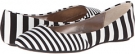 Black/White Fabric Steve Madden Hack for Women (Size 8.5)