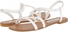 White Smooth Steve Madden Bonie for Women (Size 7.5)