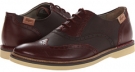 Dark Brown/Red Lacoste Sherbrooke Brogue 3 for Men (Size 11.5)