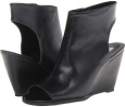 Black Leather Steve Madden Fade for Women (Size 9.5)