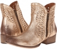 Gold Metallic Suede Seychelles Flip A Coin for Women (Size 9.5)