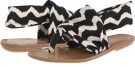 Black Zig Zag Dirty Laundry Beebop for Women (Size 6.5)