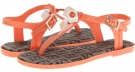 Coral Fendi Kids Sandal W/ Block Beads for Kids (Size 10.5)