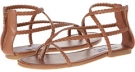 Cognac Smooth Steve Madden Kay for Women (Size 7.5)