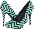 Green Michael Antonio Love Me - Print for Women (Size 7.5)