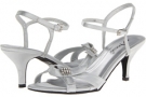 Silver Satin Annie Eloquent for Women (Size 10)