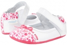 White w/ Print Robeez Lovely Lola for Kids (Size 6)