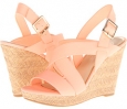 Sunkissed Peach Micro Suede Jessica Simpson Jerrimo for Women (Size 7.5)