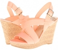 Sunkissed Peach Micro Suede Jessica Simpson Jerrimo for Women (Size 9)