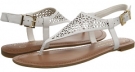 Soft White/Natural Grainy Leather Jessica Simpson Grile for Women (Size 8.5)