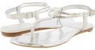 Ant White Shiny Napa Calvin Klein Serenity for Women (Size 5)