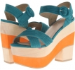 Turquoise Shellys London Struda for Women (Size 6)