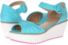 Turquoise Shellys London Kulich for Women (Size 5)
