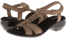 Taupe Nubuck Walking Cradles Lace for Women (Size 11.5)