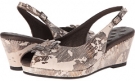 Light Taupe Lizard Walking Cradles Napoli for Women (Size 12)