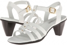 White Cashmere Rose Petals Sansa for Women (Size 7.5)