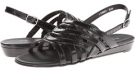 Black Kid Rose Petals Lanie for Women (Size 12)