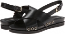 Black Leather Isaac Mizrahi New York Bianca for Women (Size 7)