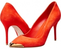 Orange Alexander McQueen Pointy Pump 85mm for Women (Size 5)