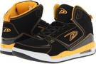 Black/Yellow Pro Player Backcourt for Men (Size 10)