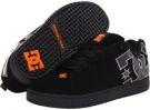 Orange/Black DC Court Graffik SE for Men (Size 12)