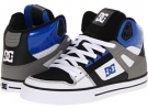 White/Grey/Blue DC Spartan Hi WC for Men (Size 9)