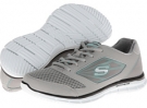 Gray/Black SKECHERS Jaguar for Women (Size 8.5)