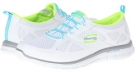 White/Blue SKECHERS Lynx for Women (Size 9.5)