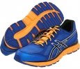 Royal/Black/Neon Orange ASICS GEL-Flash for Men (Size 9)