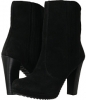 Black/Black Suede Nine West Perusha for Women (Size 6)