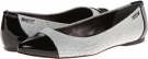 Black/White/Black Patent/Graphic Liz Calvin Klein Elda for Women (Size 10)