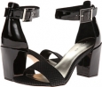 Black/Black Matte Snake/Pat Calvin Klein Caliana for Women (Size 5.5)