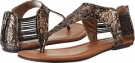 Black Multi Snake MIA Castaway for Women (Size 8.5)