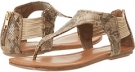 Gold Multi Snake MIA Castaway for Women (Size 8)