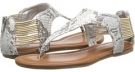 Silver Multi Snake MIA Castaway for Women (Size 8)