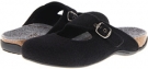 Black VIONIC with Orthaheel Technology Dr. Weil with Orthaheel Technology Fiesta Wool Slipper for Women (Size 8)