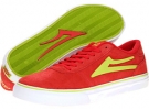 Red/Lime Suede Lakai Manchester Select for Men (Size 13)