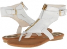 White Leather GUESS Gastan 2 for Women (Size 8.5)