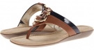 Navy/Tan Synthetic Bandolino Janette for Women (Size 5.5)