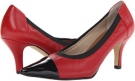 Red Kid/Black Patent Rose Petals Rippa for Women (Size 12)