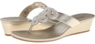 Light Gold Synthetic Bandolino Bessie for Women (Size 7)