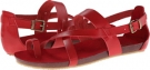 Red Faux Leather MIA Gypsie for Women (Size 7)