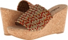 Tomato Multi Lucky Brand Marilynn for Women (Size 8.5)