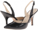 Black Leather Nine West Anatasia for Women (Size 11)