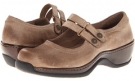 Taupe Waxy Tumbled Leather SoftWalk Abilene for Women (Size 7.5)