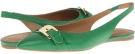 Green/Green Leather Nine West Anyamarie for Women (Size 9)