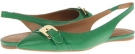 Green/Green Leather Nine West Anyamarie for Women (Size 7.5)