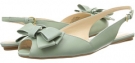 Green Leather Nine West Bethany for Women (Size 8)